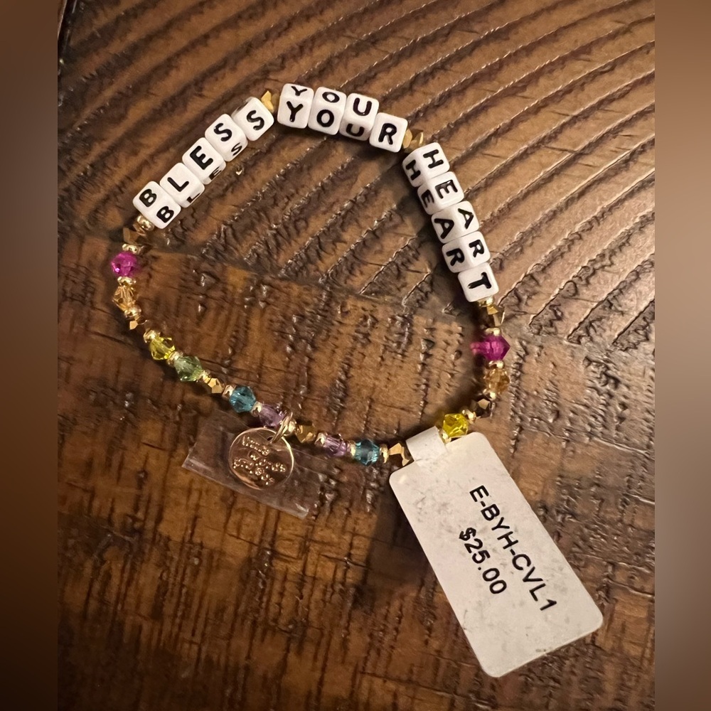 Bless Your Heart - Little Words Project Bracelet